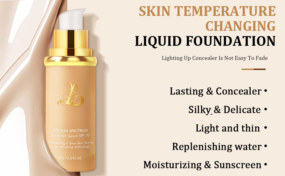 Final 3 Hours: 60% OFFđĽ 4 In 1 Color Changing Foundation